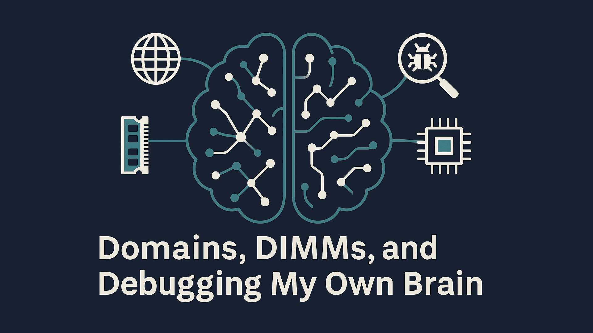 Week 2: Domains, DIMMs, and Debugging My Own Brain
